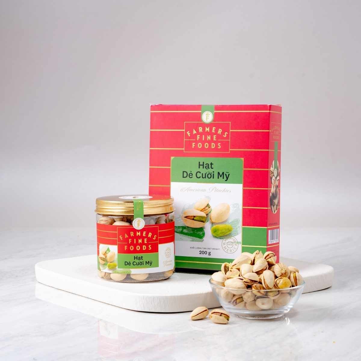 Hạt dẻ cười mỹ Farmers Fine Foods 160 g 