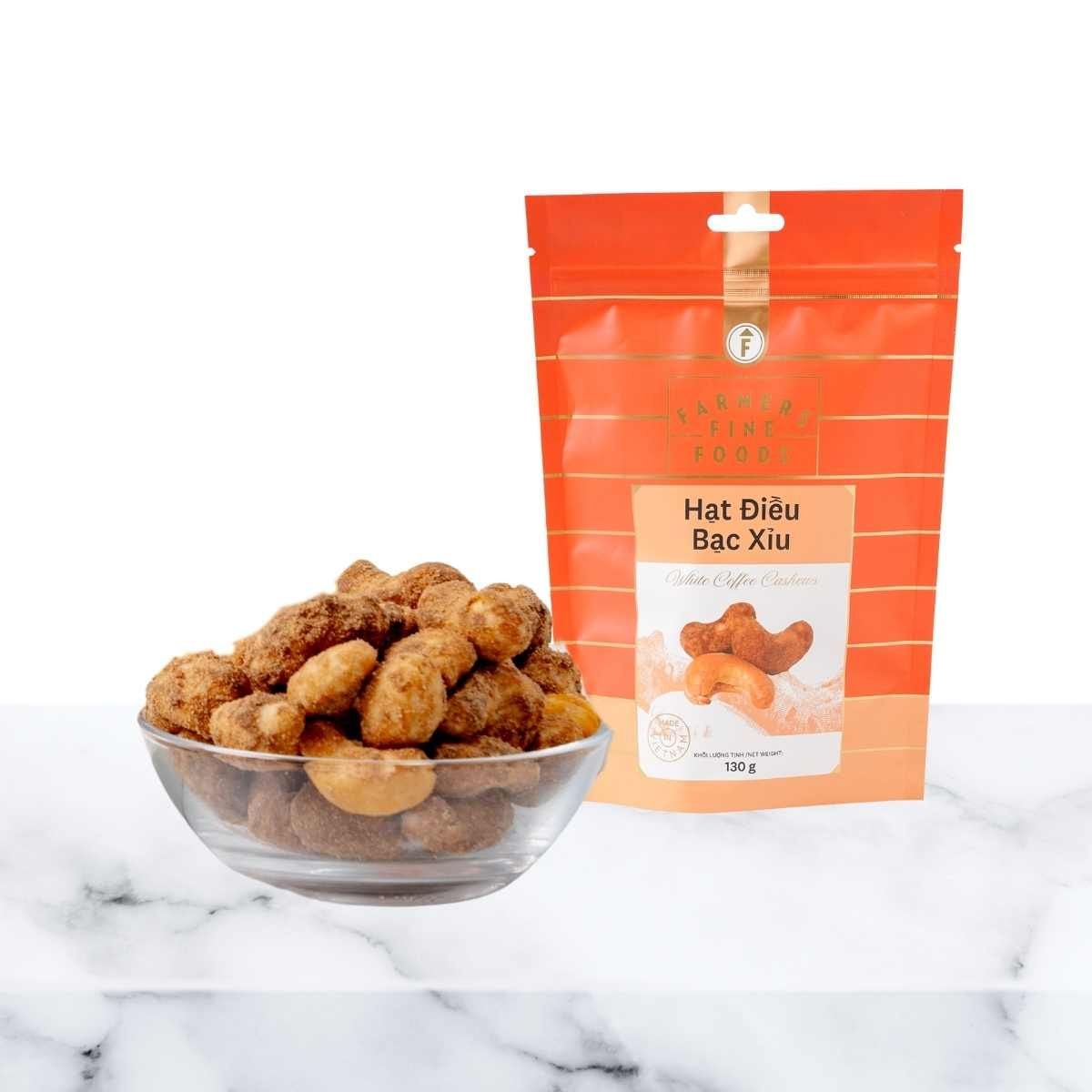  Hạt điều bạc xỉu Farmers Fine Foods 130 g 