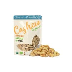Hạt điều hữu cơ Tamkira sấy muối 120 g