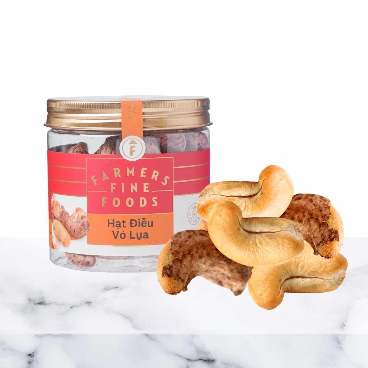  Hạt điều vỏ lụa Farmers Fine Foods 150 g 