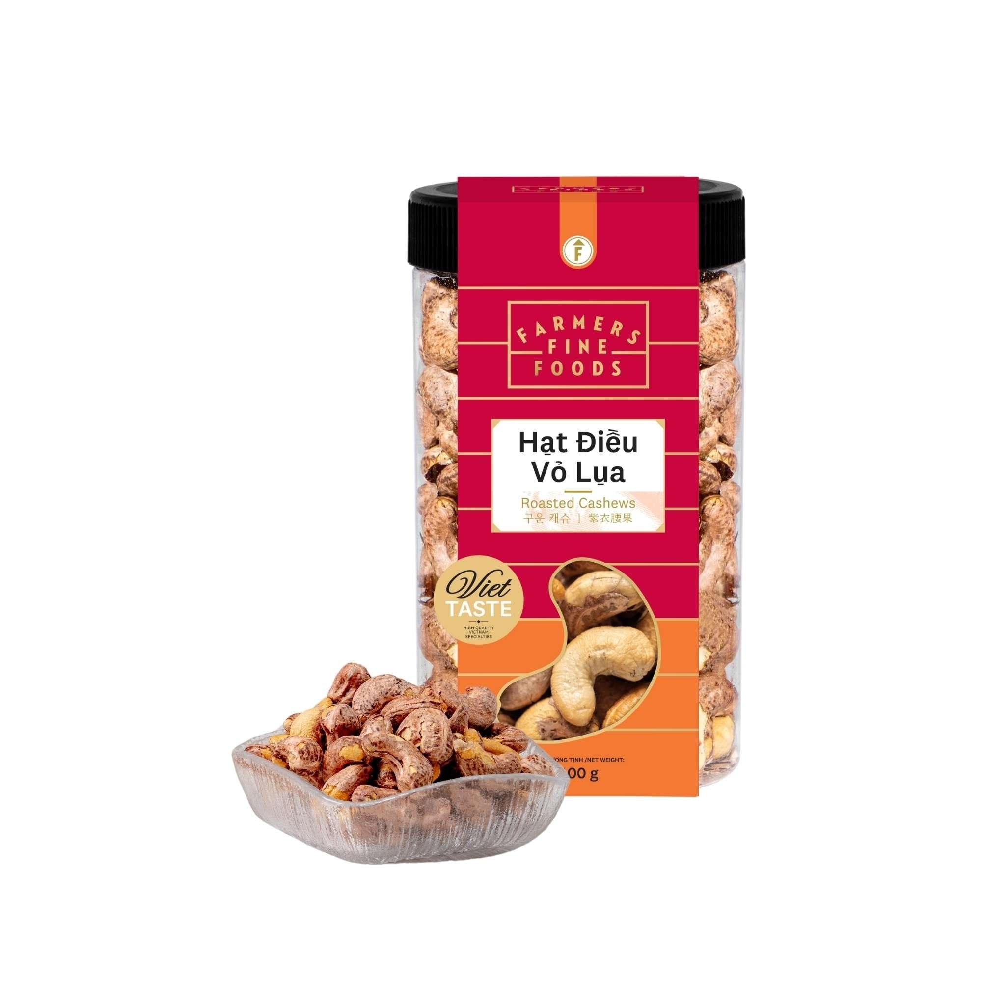  Hạt điều vỏ lụa Farmers Fine Foods 400 g 
