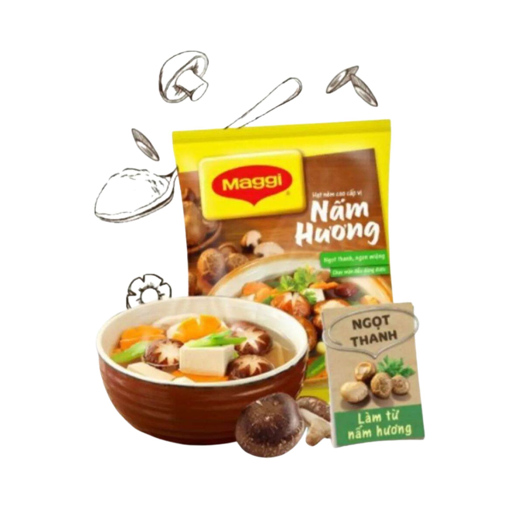  Hạt nêm Maggi nấm hương 