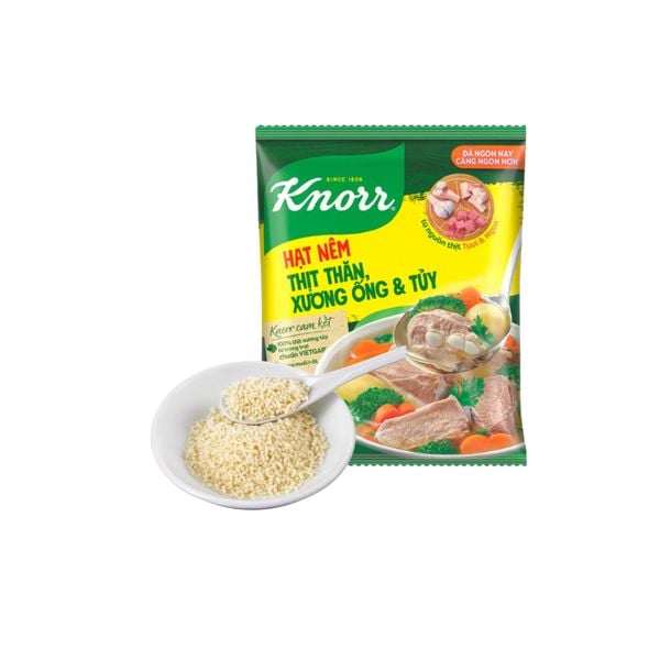 Hạt nêm thịt thăn, xương ống và tủy Knorr 170 g (I0001866)