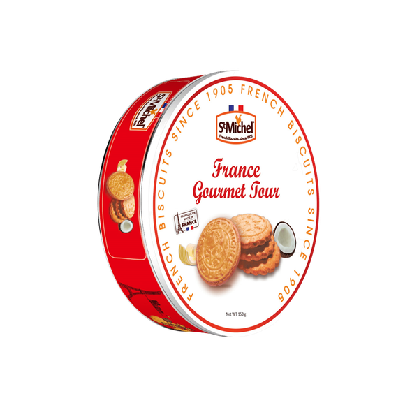 Hộp bánh quy bơ France Gourmet tour St Michel 150 g (I0007454)