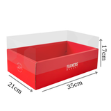  Hộp Quà Trái Cây Hỗn Hợp Tone Đỏ Tiêu Chuẩn 