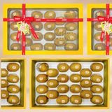  Hộp quà Kiwi vàng hữu cơ | Thùng 5.7 kg 