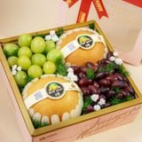  Hộp Quà Nho Và Lê Tone Hồng Cơ Bản 