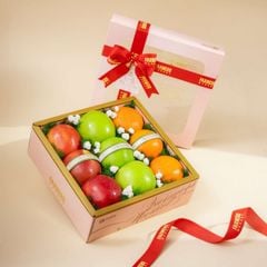 Hộp Quà Táo Và Quýt Tone Hồng Cơ Bản tại Farmers Market