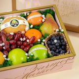  Hộp Quà Trái Cây Các Loại Tone Hồng Hoạ Tiết Tiêu Chuẩn 