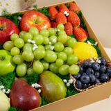  Hộp Quà Trái Cây Các Loại Tone Vàng Thanh Lịch 