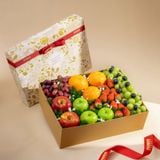  Hộp Quà Trái Cây Các Loại Tone Vàng Tinh Tế 