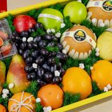  Hộp Quà Trái Cây Các Loại Tone Xanh Lá Tinh Tế 