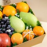  Hộp Quà Trái Cây Hỗn Hợp Tone Vàng Tinh Tế 