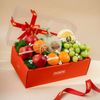 Hộp Quà Trái Cây Tươi Các Loại Tone Đỏ Cơ Bản tại Farmers Market