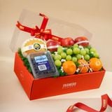  Hộp Quà Trái Cây Tươi Hỗn Hợp Tone Đỏ Tiêu Chuẩn 