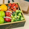 Hộp Quà Trái Cây Tươi Hỗn Hợp Tone Xanh Lá Hoạ Tiết Tiêu Chuẩn tại Farmers Market