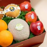  Hộp Quà Trái Cây Tươi Tone Nâu Thanh Lịch 