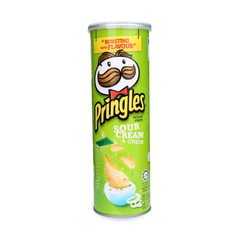 Khoai tây chiên vị kem chua và hành tây Pringles 102 g (I0000517)