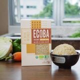  Gạo lứt nâu kim mễ hữu cơ Ecoba - Hộp 1KG (I0001561) 