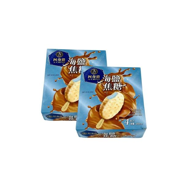 Kem caramel vị muối biển Achino 67 g (I0009547)