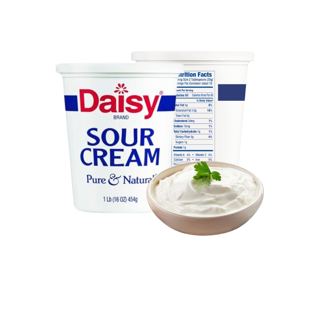  Kem chua vị truyền thống Daisy 454 g 