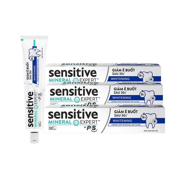Kem đánh răng P/S Sensitive Expert Whitening