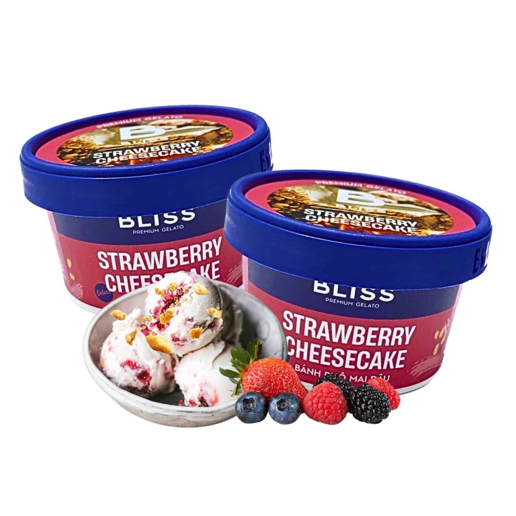  Kem dâu bánh phô mai Bliss - 80ML (I0012498) 