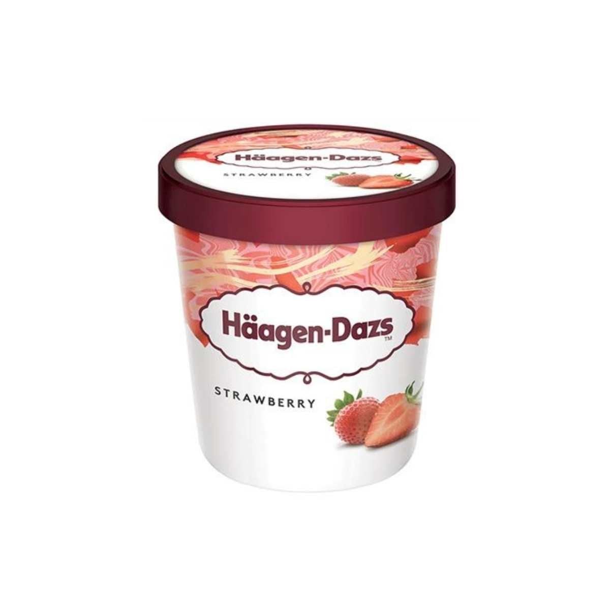  Kem Haagen Dazs vị dâu tây 473 ml 