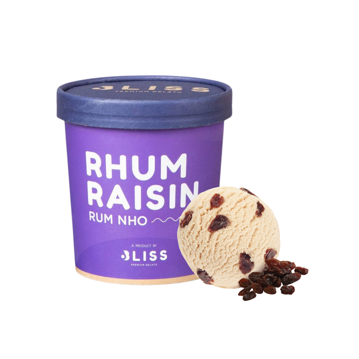  Kem rum nho Bliss - 473ML (I0012782) 