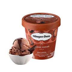 Kem vị sô cô la Macaron Haagen Dazs 420 ml