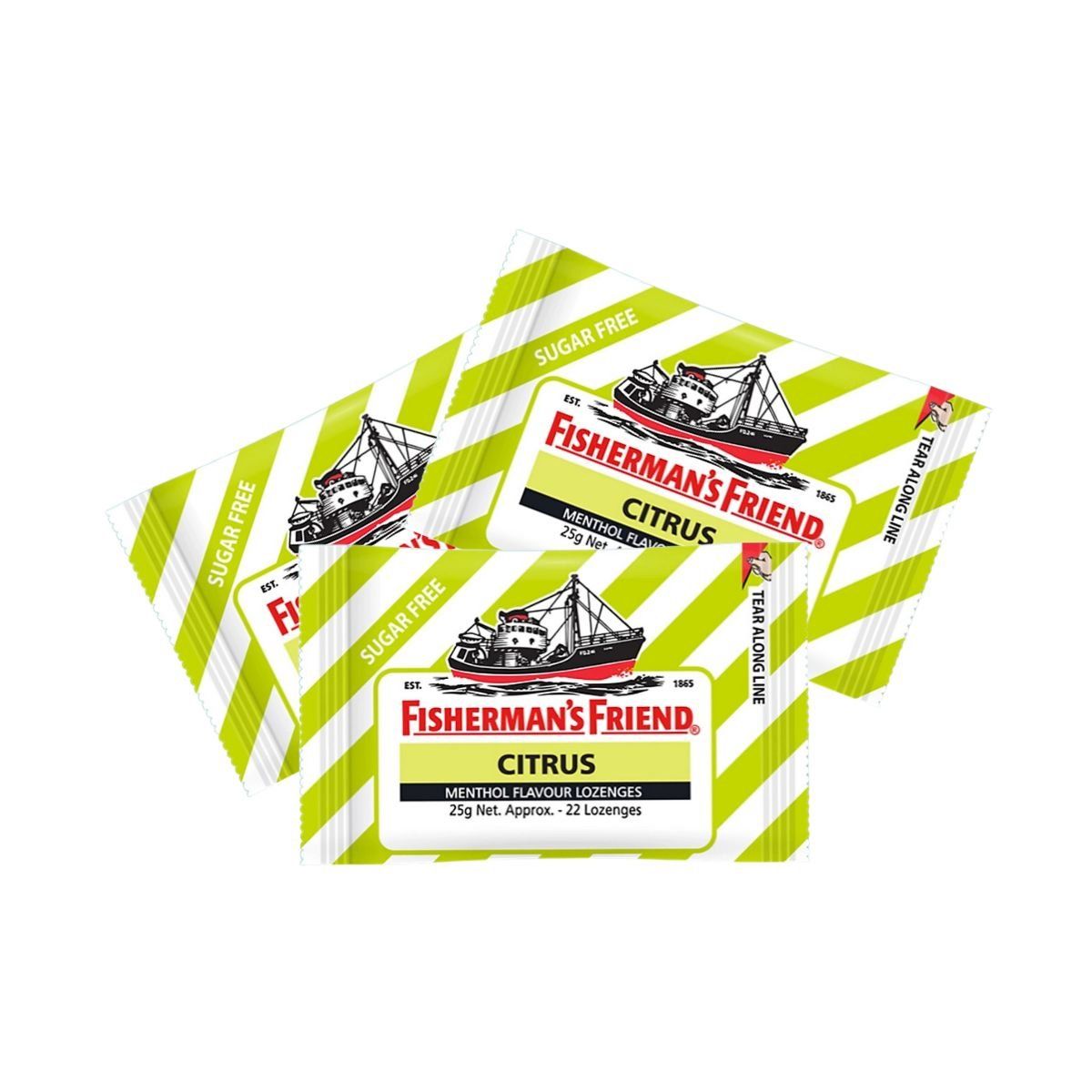  Kẹo cay con tàu cam chanh 25 g (I0010649) 