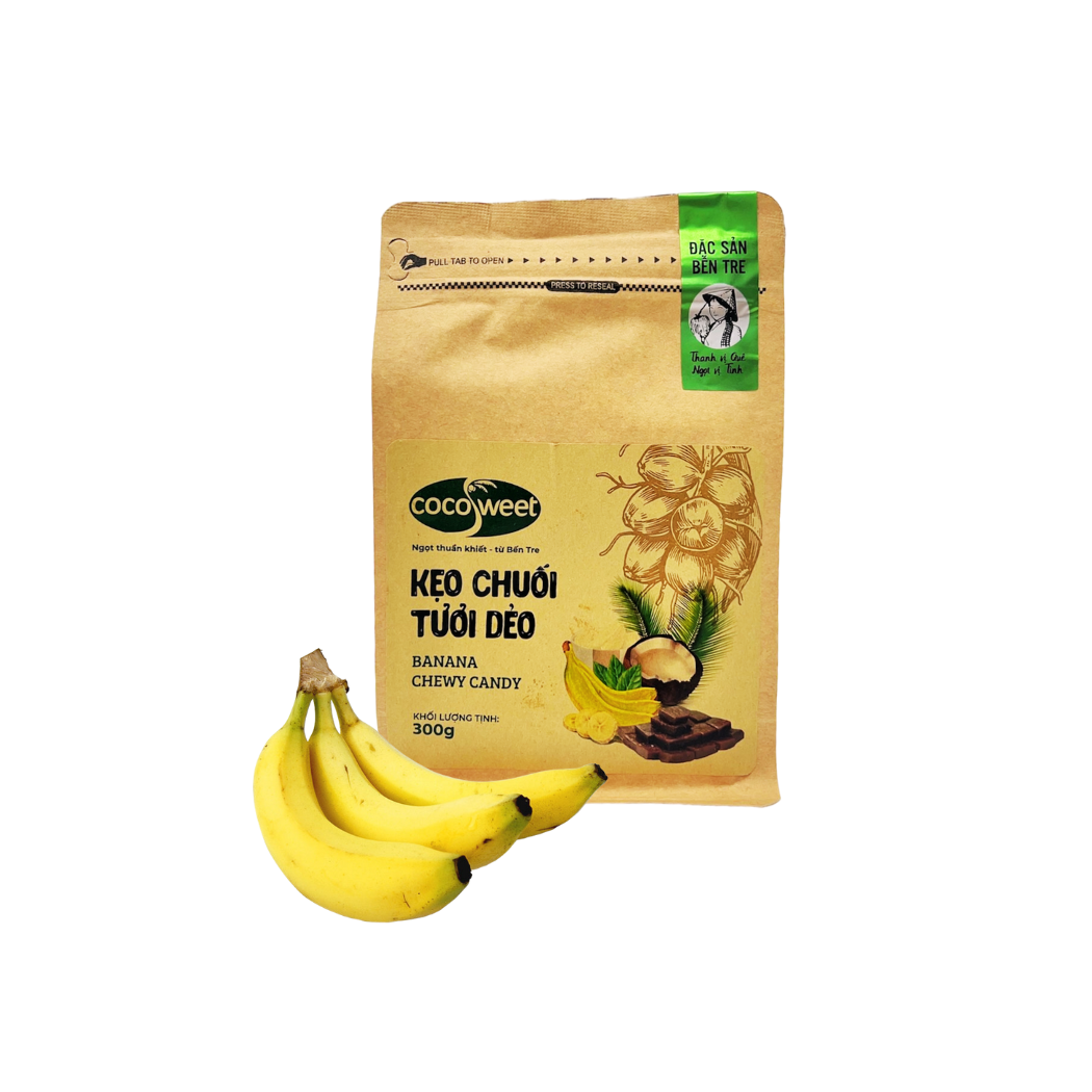  Kẹo chuối tươi dẻo Cocosweet 300G (I0010257) 