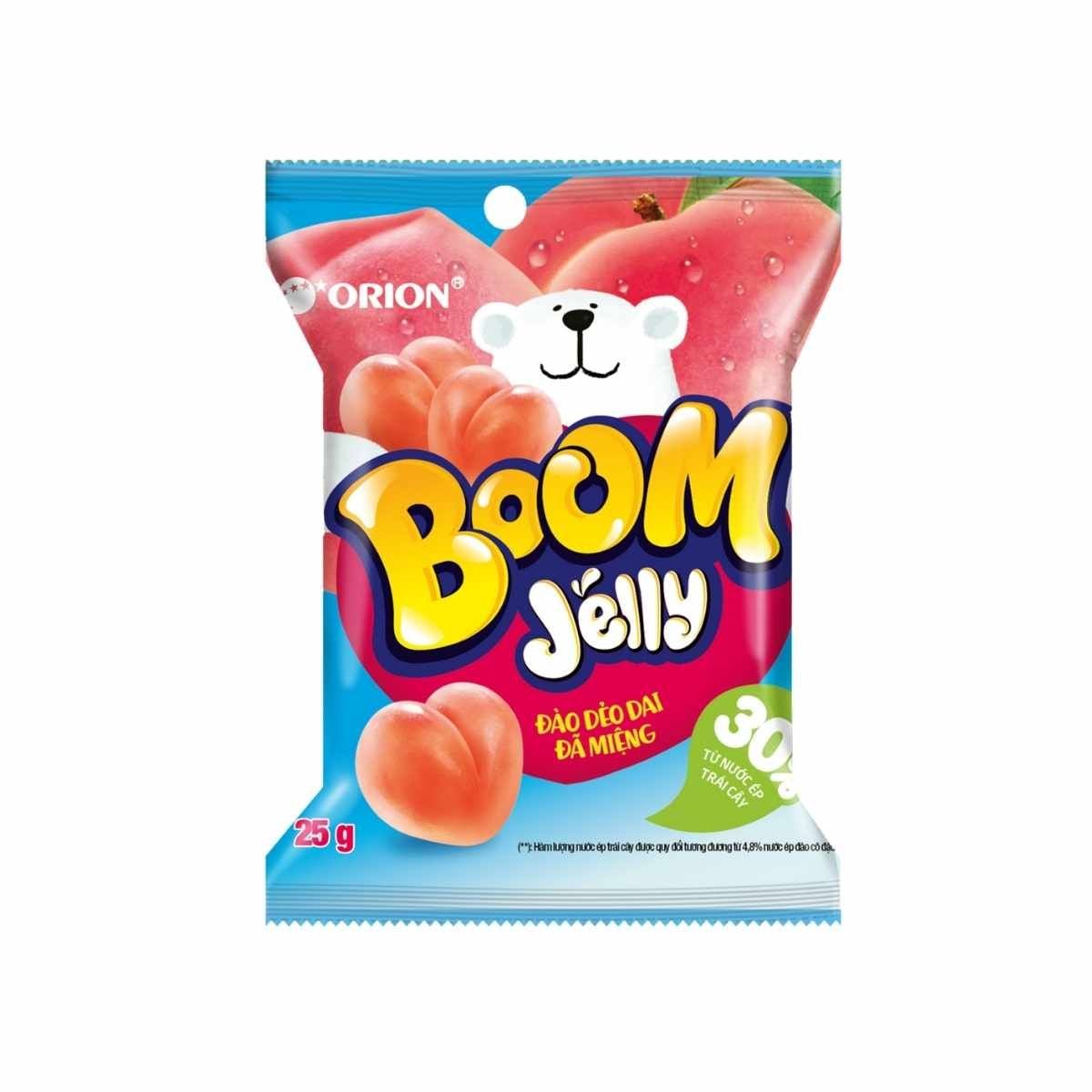  Kẹo dẻo Boom Đào gói 52,5 g 