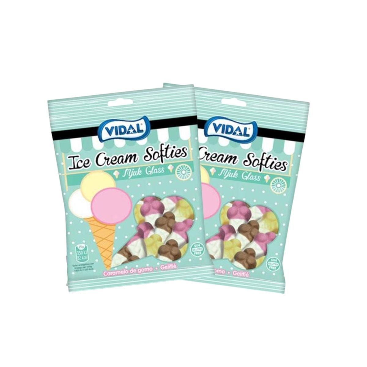  Kẹo dẻo cây kem Vidal 80 g (I0011834) 