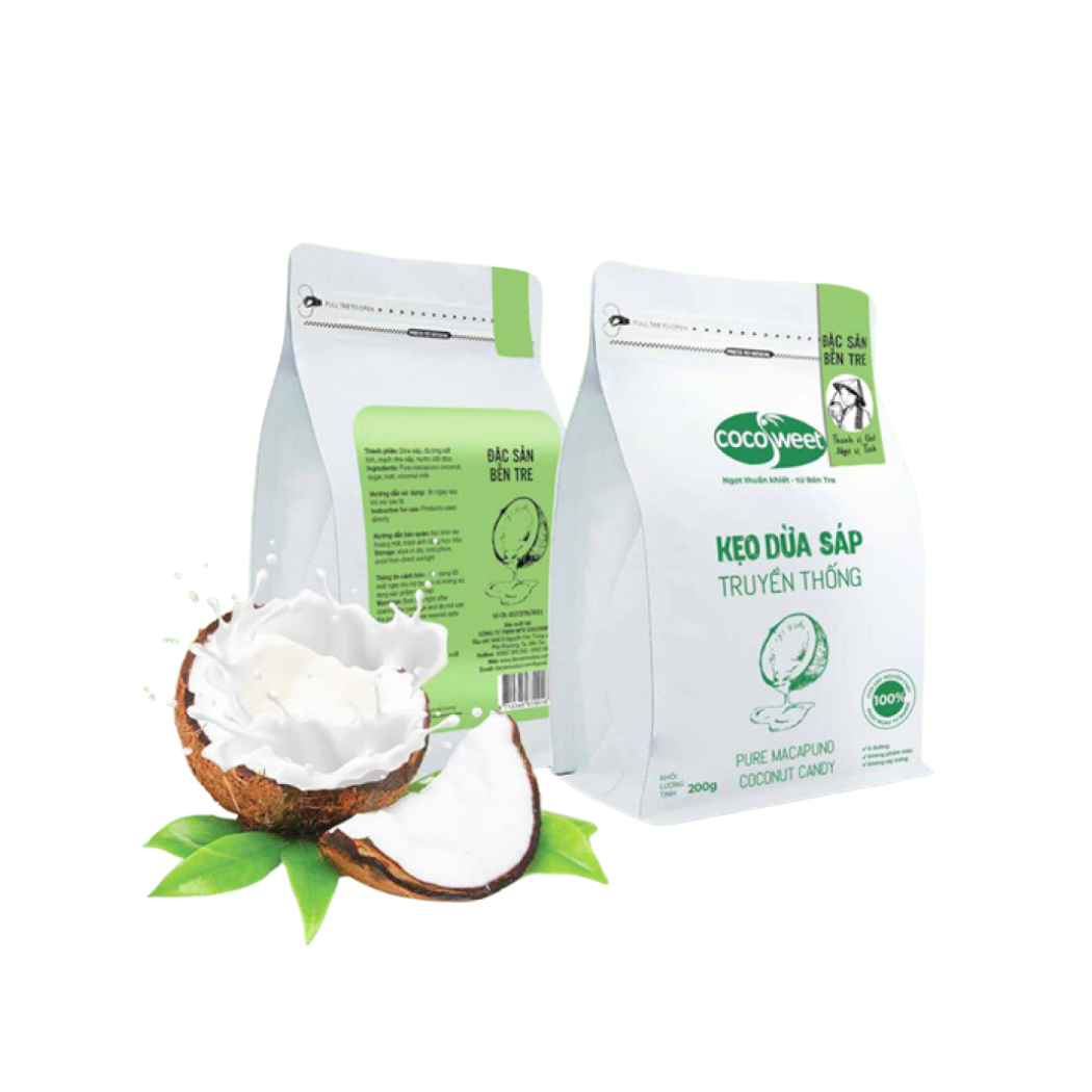  Kẹo dừa truyền thống Cocosweet 200 g 