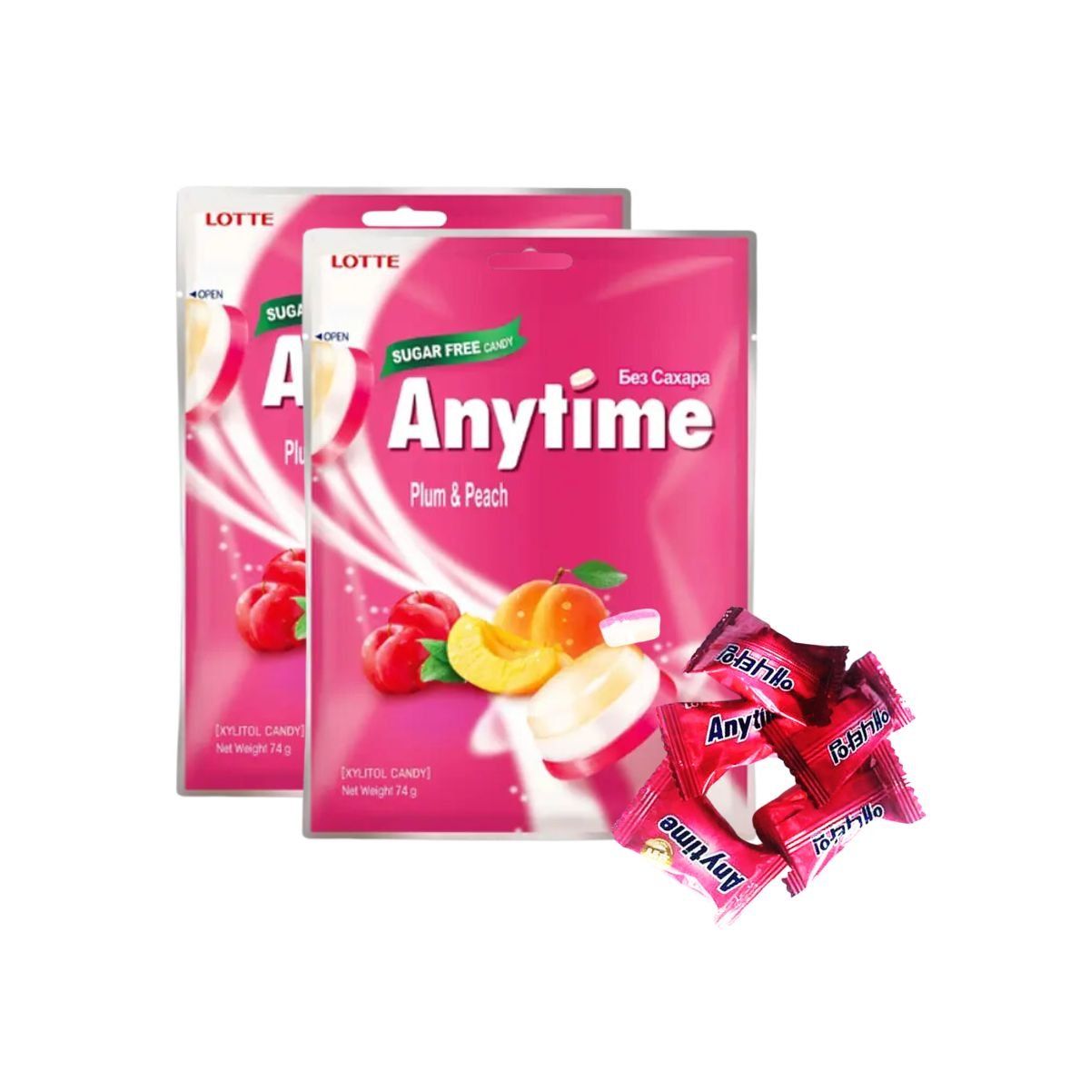  Kẹo Lotte Anytime mận đào 60 g (I0013408) 