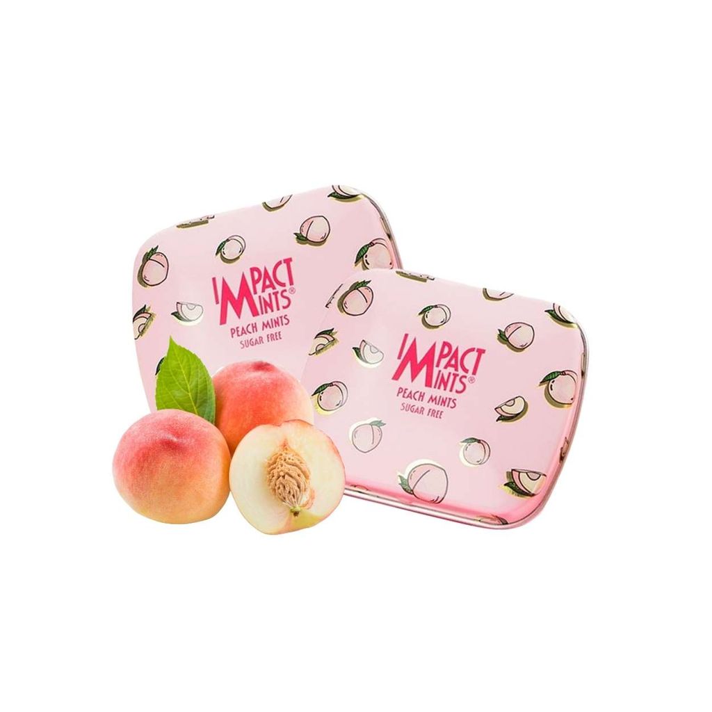 Kẹo ngậm không đường hương đào Impact Mints 38 g (I0007501) 