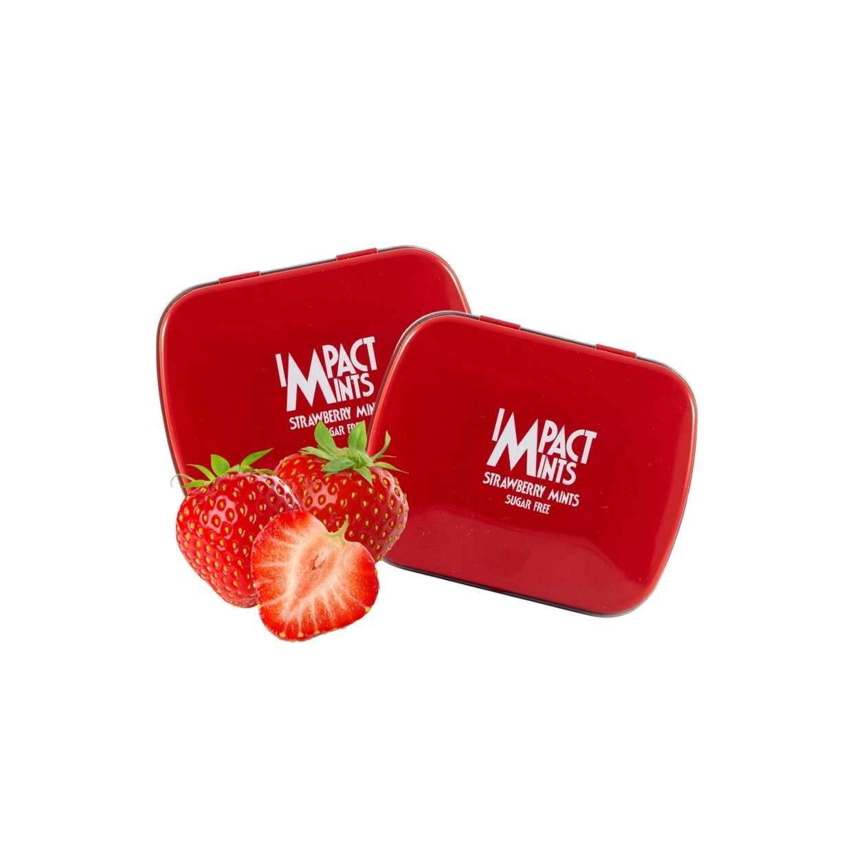  Kẹo ngậm không đường hương dâu Impact Mints 38 g (I0000357) 