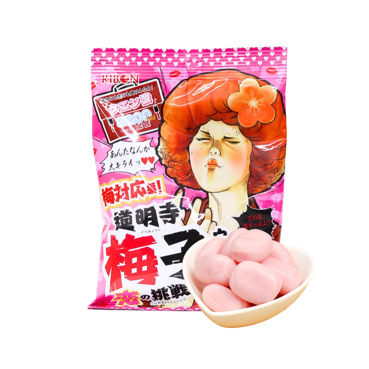  Kẹo Ribon vị mơ 60 g 