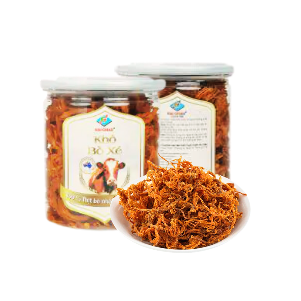  Khô bò Xé Hải Châu hũ 100 g 