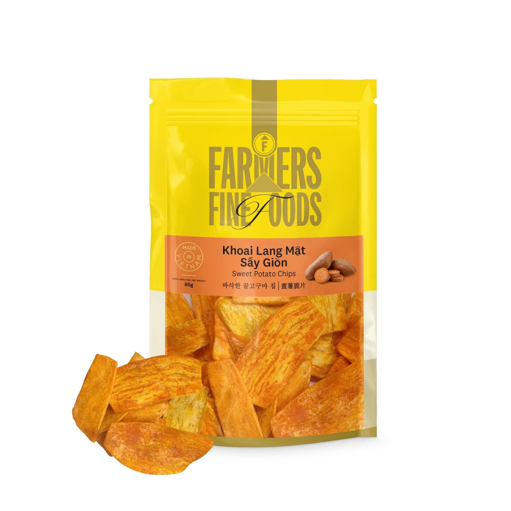  Khoai lang mật sấy giòn Farmers Fine Foods 85 g 