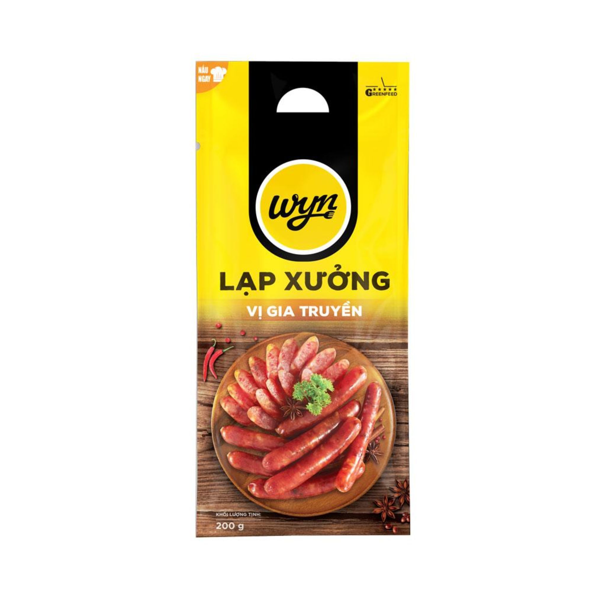  Lạp xưởng vị gia truyền Wyn 200g 