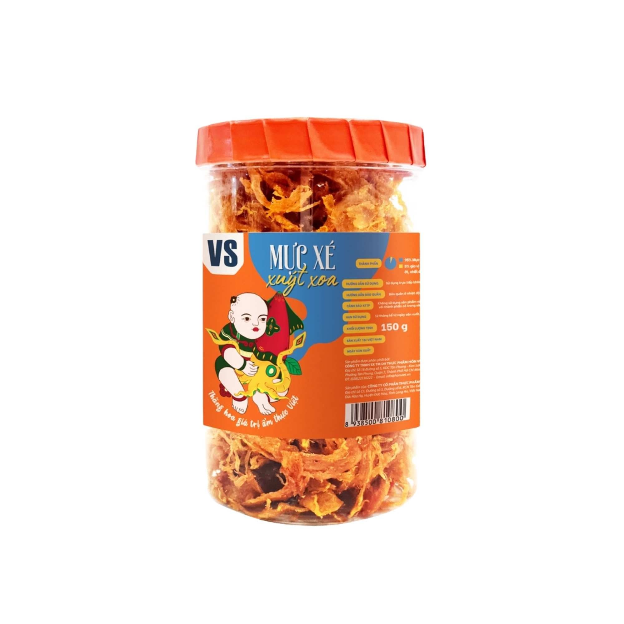  Mực Xé Xuýt Xoa VS 150 g 