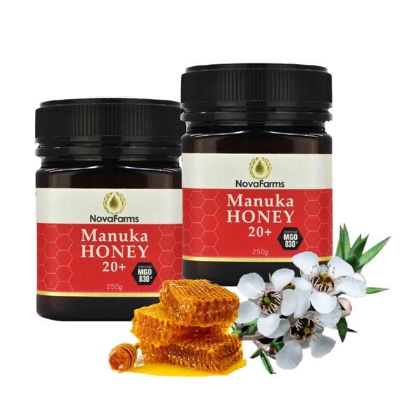 Mật ong Manuka Novafarms NPA 20+ / MGO 830+ 250G