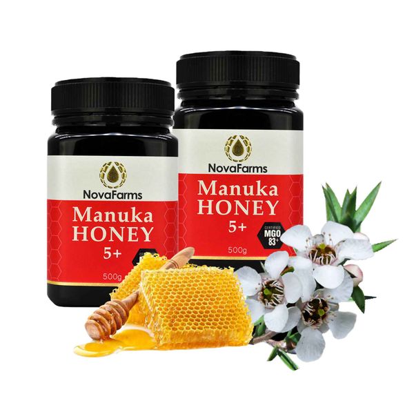 Mật ong Manuka Novafarms NPA 5+ / MGO 83+ 500G