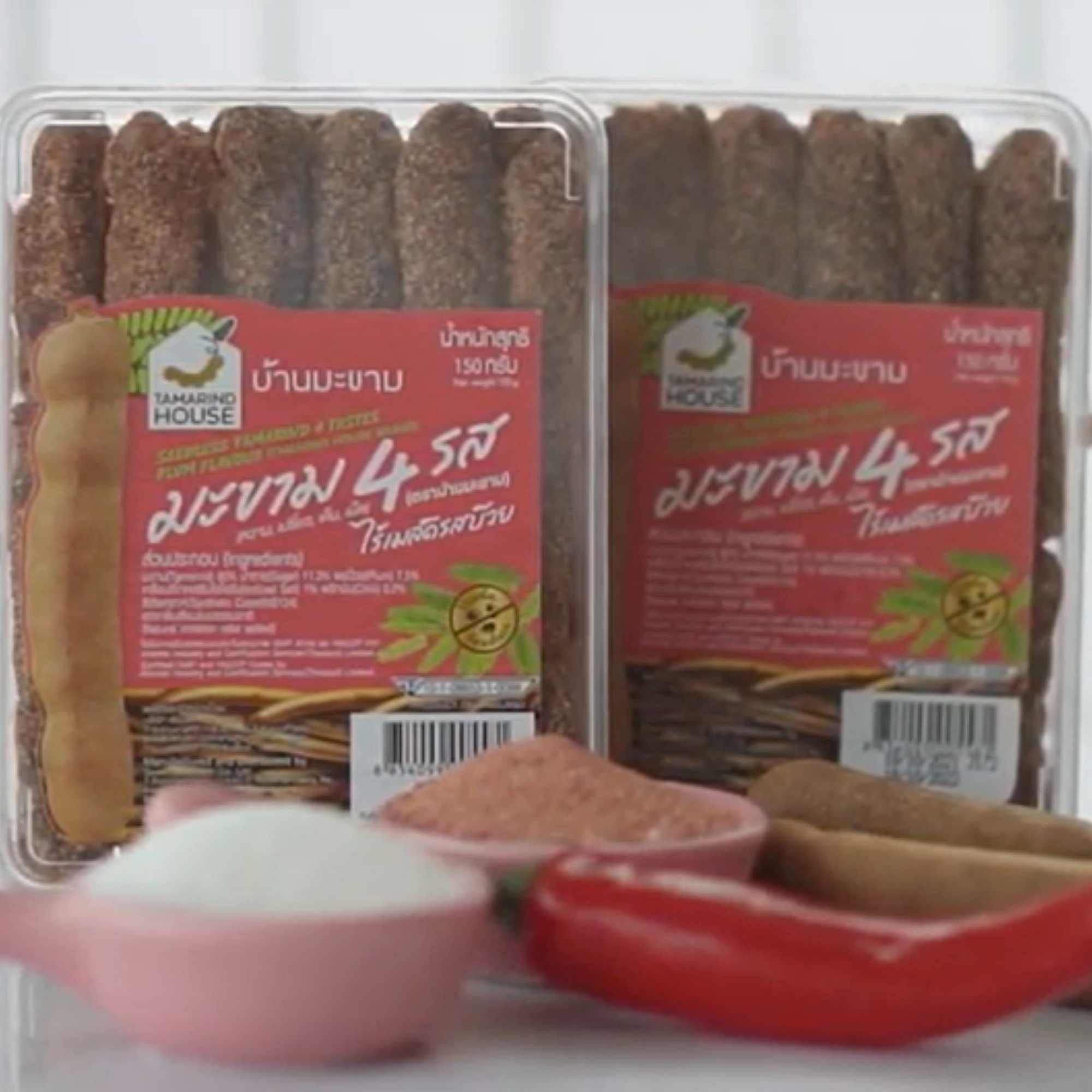  Me không hạt 4 vị hương vị ô mai Tamarind House 150 g 