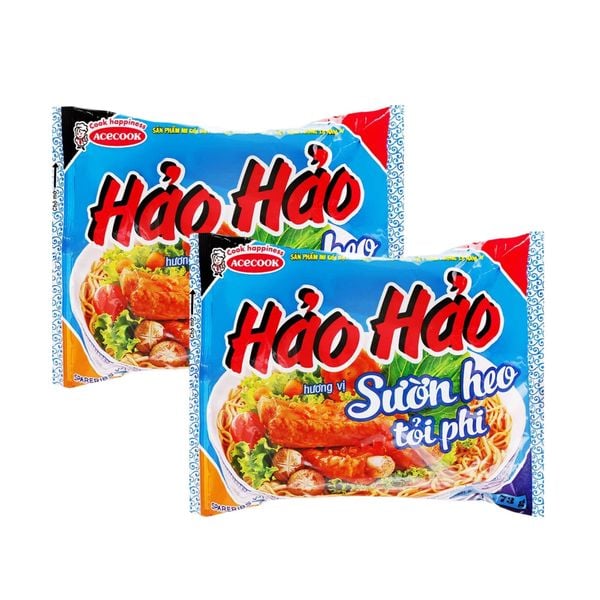 Mì ăn liền vị sườn heo tỏi phi Hảo Hảo 73 g (I0001421)