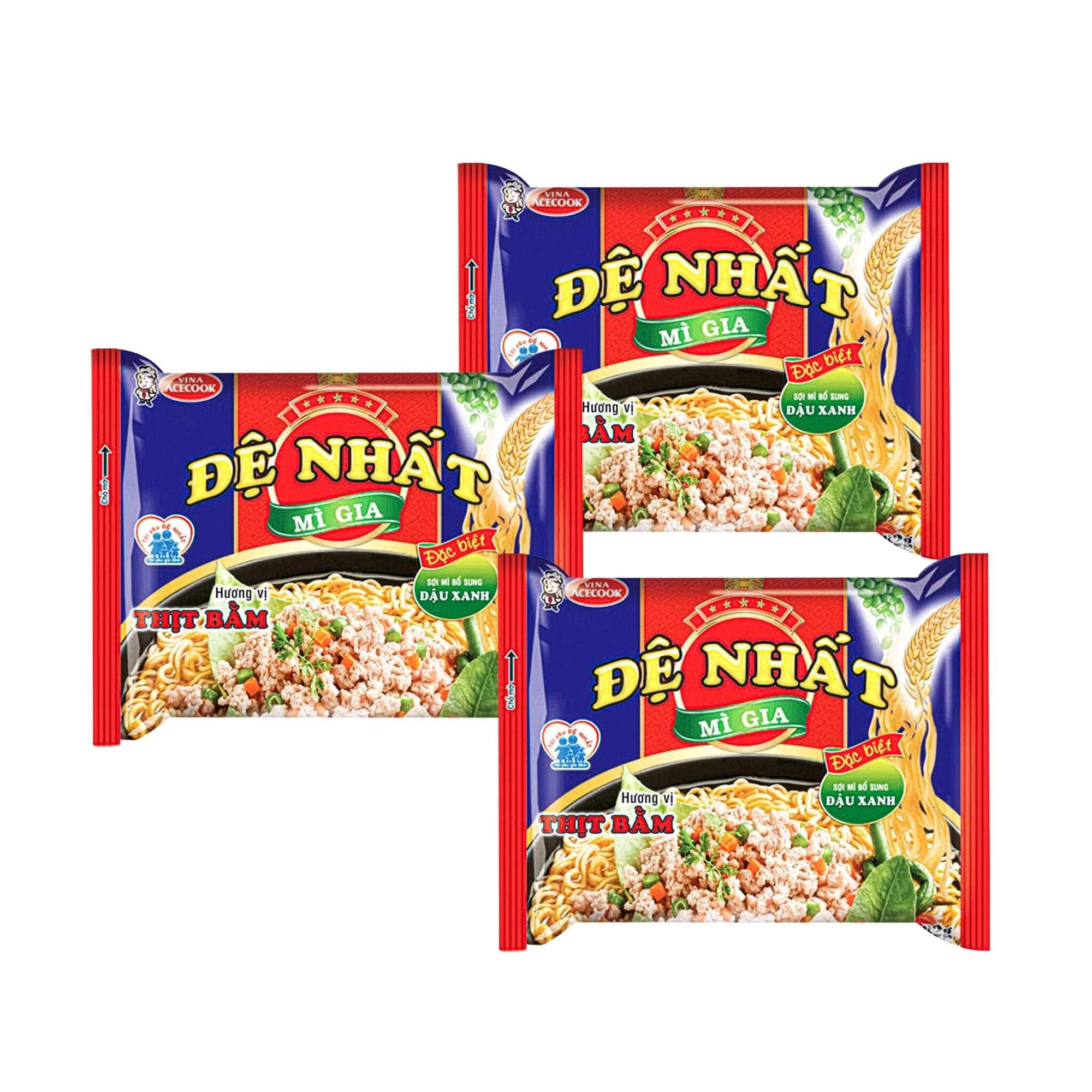  [Combo 2 gói] Mì Đệ nhất thịt bằm 