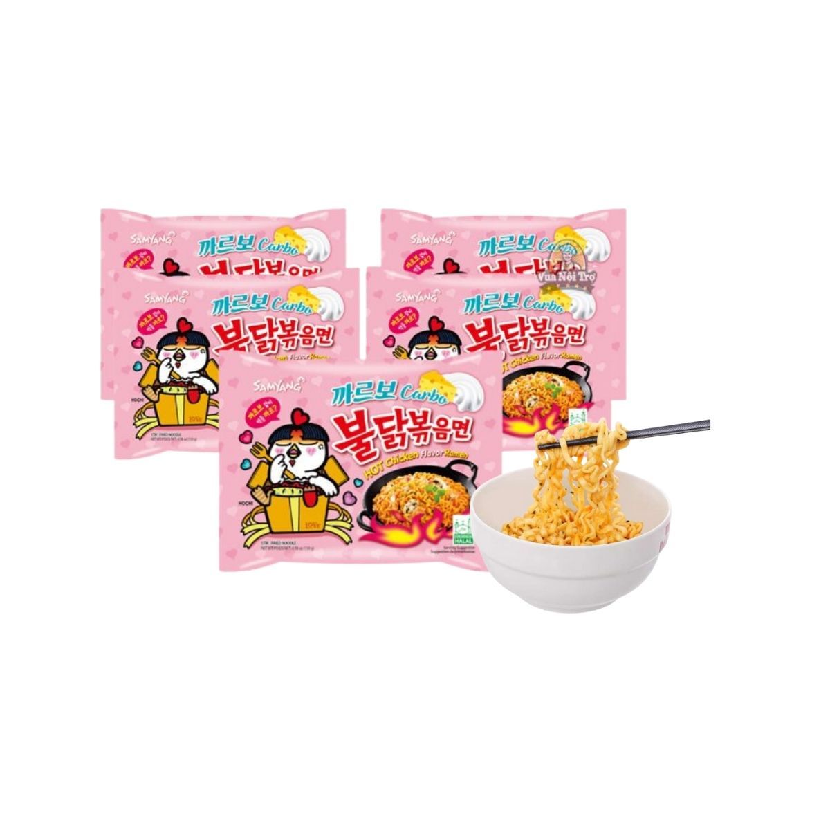  Mì khô gà cay Carborana 130 g (I0014256) 