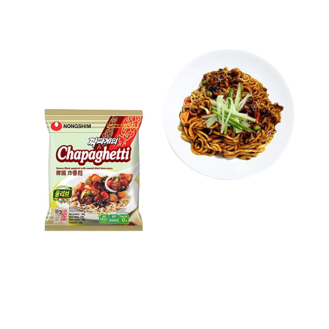  Mì trộn tương đen NongShim Chapaghetti gói 140 g 